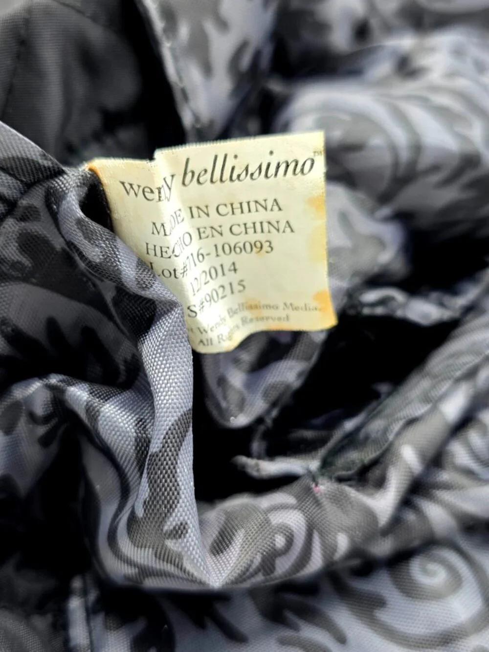 Wendy Bellissimo diaper included if